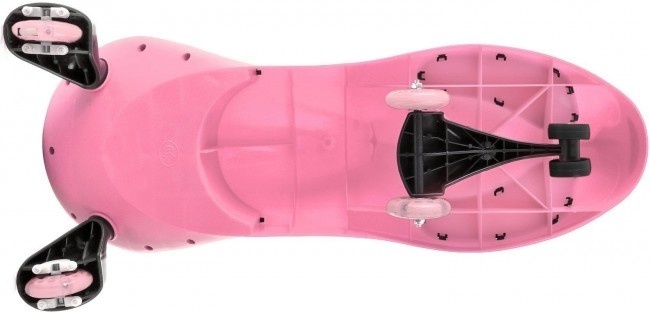 Wiebelauto met LED-wielen - Roze - 27% Korting