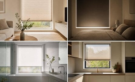 Plissé of rolgordijn via retour: welke kies je per kamer?