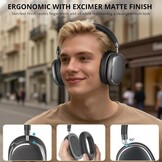 Over-ear Koptelefoon Space Grijs | 120u Speeltijd | Bluetooth 6.0 | 57% Korting