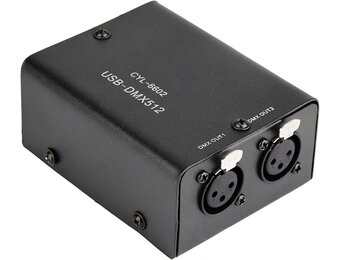 512-kanaals USB naar DMX DMX512 LED-licht DMX-Podiumverlichting Controller Kanalen Decodermodule