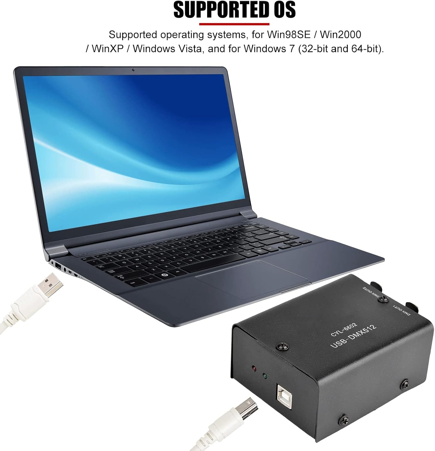 512-kanaals USB naar DMX DMX512 LED-licht DMX-Podiumverlichting Controller Kanalen Decodermodule