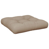 Palletkussens Taupe (2-delig) - 73% Korting