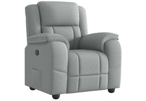 VidaXL Verstelbare Fauteuil Stof Lichtgrijs - 35% Korting
