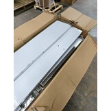 vidaXL Keukenwandkast met schuifdeuren 150x40x50 cm roestvrij staal