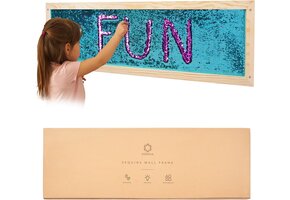 Sensorische Muur Paillettenstof - Groot Formaat - Educatief Speelgoed (-42%)