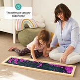 Sensory Wall | Sensorische Muur Pailletten Flip-Stof voor Kinderen | Sensorische Muur met Paillettenstof | Omkeerbare Paillettenstof | Sensorisch Wandpaneel | Omkeerbare Paillettenstof - Maat Big