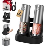 CIRCLE JOY Oplaadbare zout- en pepermolen set KYMQ-S32C-HO52
