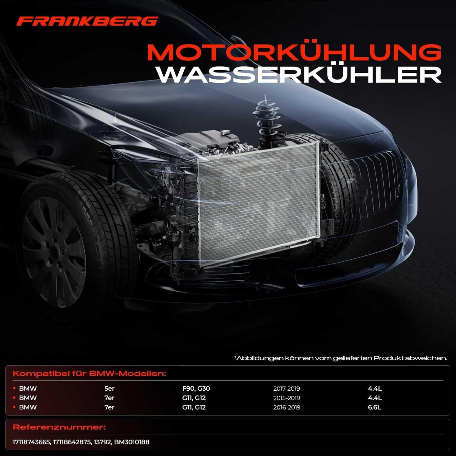 Koelwaterkoeler BMW 5/7-serie G30/G11/G12 (2015-2019) - 48% Korting!