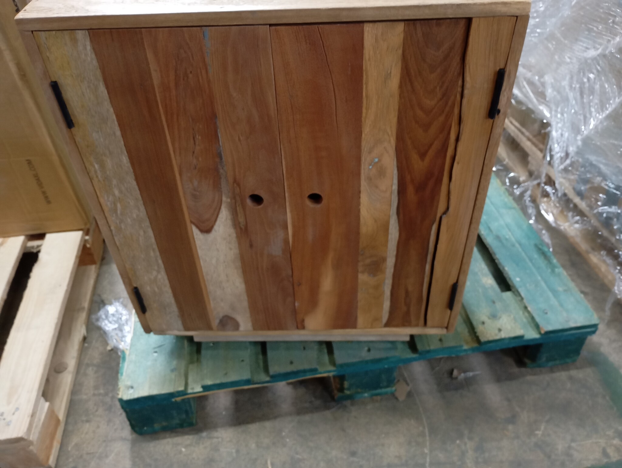 vidaXL Dressoir massief gerecycled hout