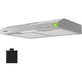 Afzuigkap RVS 60 cm Onderbouw - 49% Korting