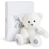 Pluche Knuffelbeer Wit 24 cm Glitter met 70% Korting