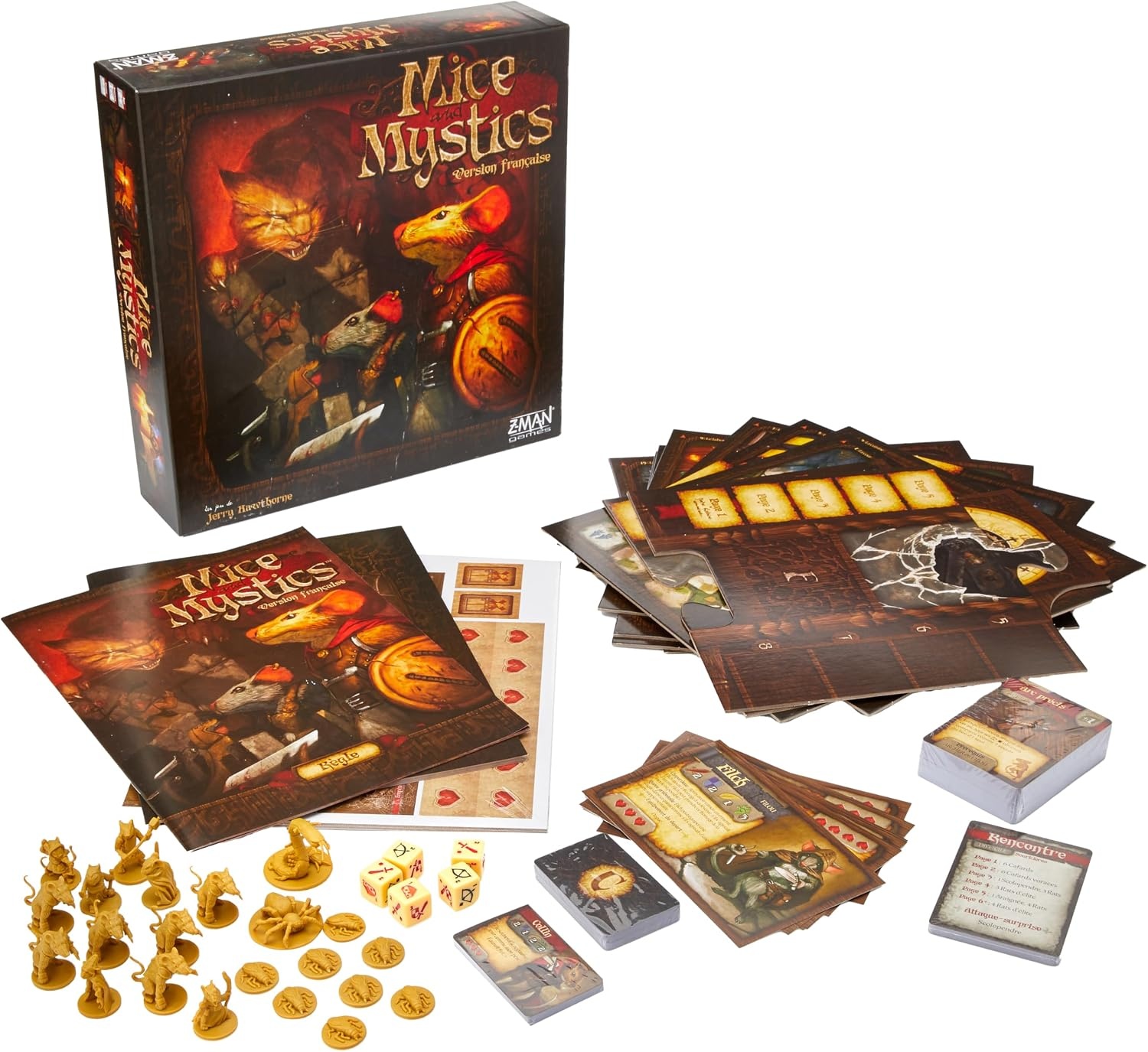 ASMODEE Filosofie | Muizen & Mystici | Bordspel | Vanaf 8+ | 1 tot 4 spelers | 60 tot 90 minuten