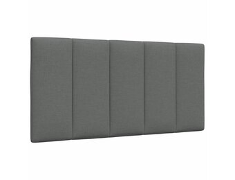 vidaXL Hoofdbordkussen Donkergrijs Stof (100cm) - 45% Korting