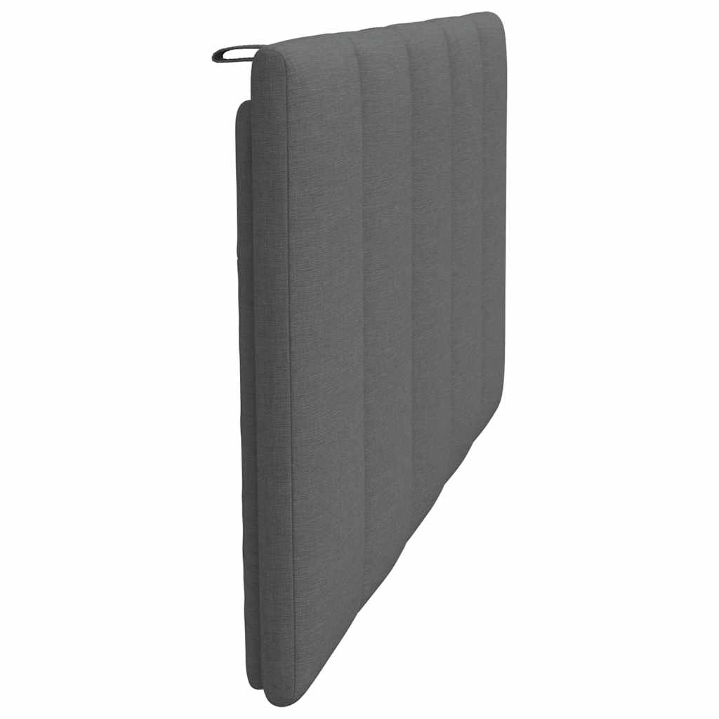 vidaXL Hoofdbordkussen Donkergrijs Stof (100cm) - 45% Korting