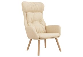 Comfortabele Relaxstoel Crèmekleurig - 52% Korting