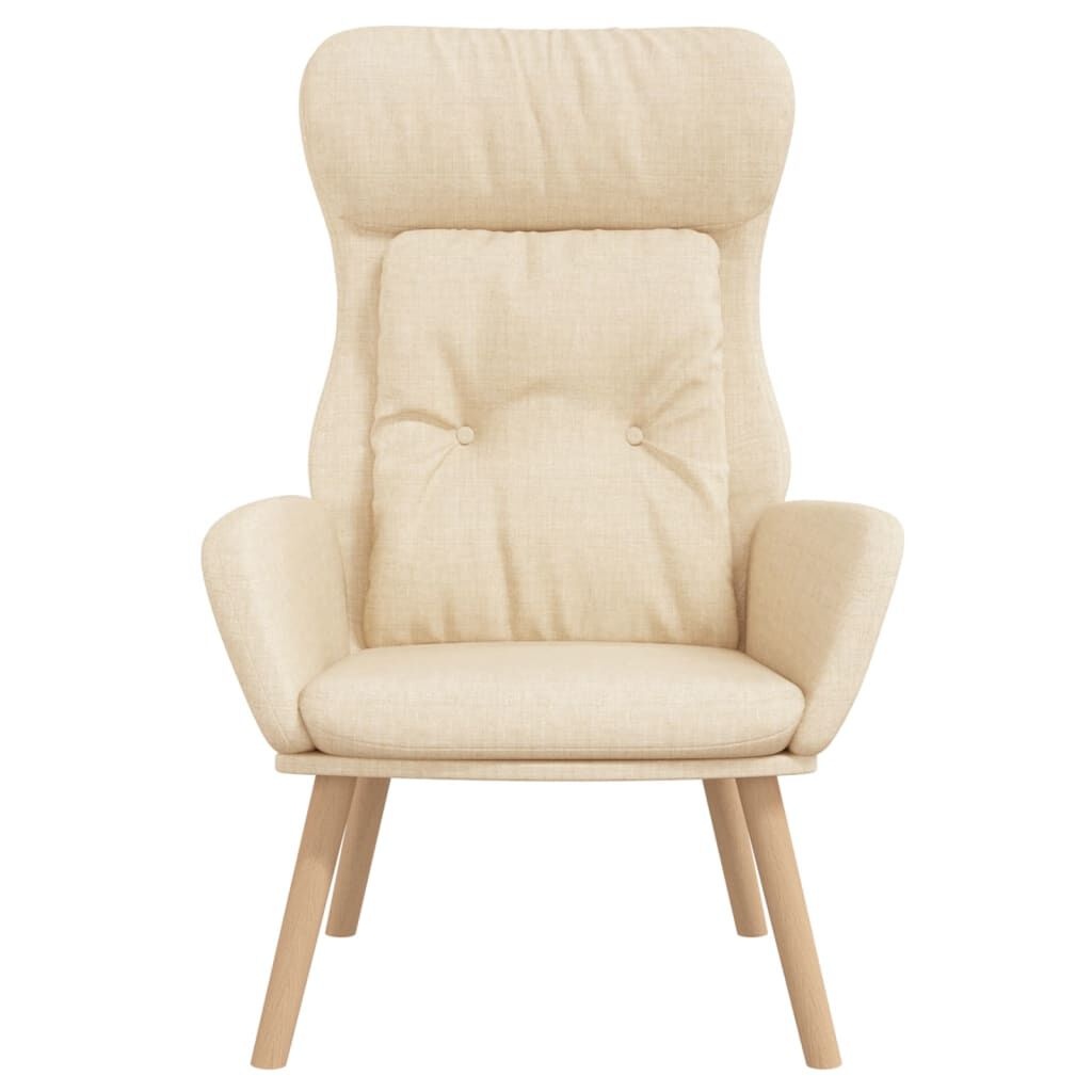 Comfortabele Relaxstoel Crèmekleurig - 52% Korting