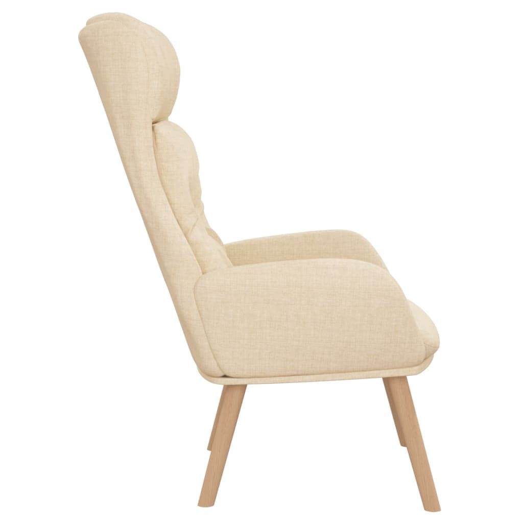 Comfortabele Relaxstoel Crèmekleurig - 52% Korting