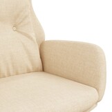 Comfortabele Relaxstoel Crèmekleurig - 52% Korting