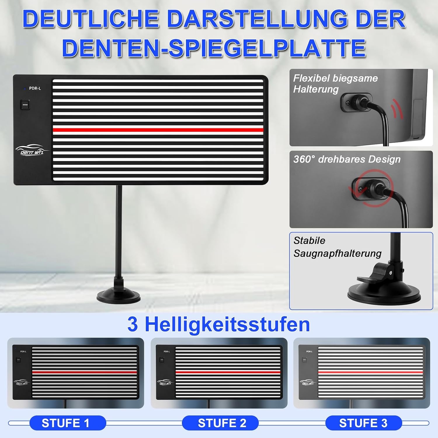 Uitgebreide deukverwijderingsset voor voertuigen, 2-in-1 glijhamer, verstelbare bruggentrekker, zeer nauwkeurige PDR-uitdeukstangen en complete accessoires voor lakvriendelijke