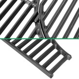 WELL GRILL 44,5 cm gietijzeren grillrooster met rond ingebouwde accessoires voor Weber Spirit I & II E/S 310 320 330 serie, Spirit 700, Genesis 1000-3500, Platinum B/C, Weber Gourmet BBQ Roostsysteem,
