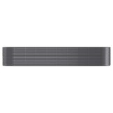 vidaXL Plantenbak 396x100x68 cm gepoedercoat staal antracietkleurig