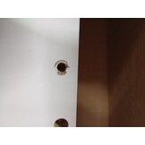 vidaXL Salontafel 80x80x31 cm spaanplaat wit