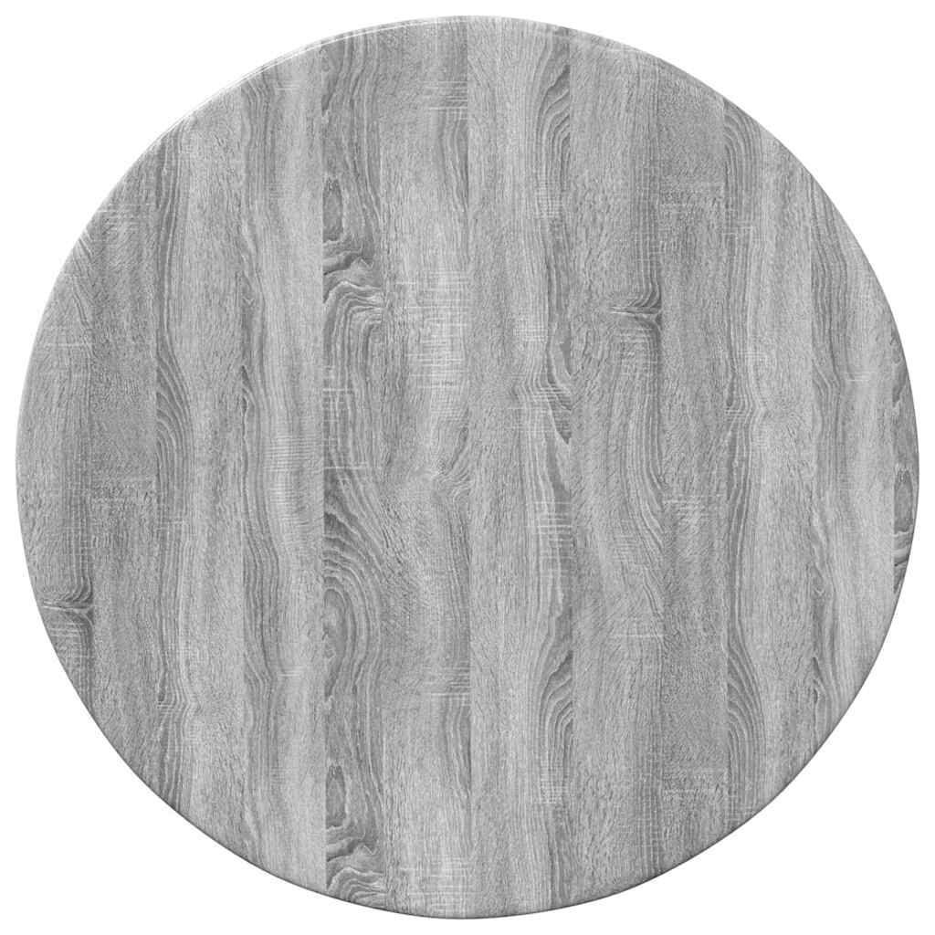 vidaXL Tafelblad Grijs sonoma 40 x 40 x 1.5 cm Bewerkt hout