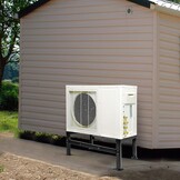 Cherbowing Warmtepomp, vloerstandaard, airconditioning, vloerconsole, airconditioningstandaard, frame tot 350 kg, 9000 - 60000 BTU GS 480, zwart