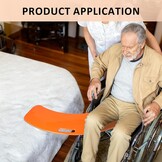 EXLECO Table Transfer 150 kg, Sliding Aid for Shower Chair Elderly, Transfer Patients from Wheelchairs to Bed, Car, for Sick Crane and Bath Seat Bath Adult Bath