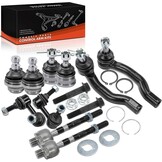 10-delige Draagarmset Voor & Achter Nissan NP300 Navara D40/Pathfinder III R51 - 58% Korting