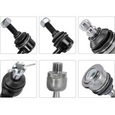 10-delige Draagarmset Voor & Achter Nissan NP300 Navara D40/Pathfinder III R51 - 58% Korting