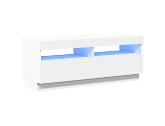 VidaXL TV-meubel Wit met LED 100cm - 66% Korting