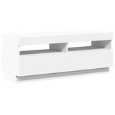 VidaXL TV-meubel Wit met LED 100cm - 66% Korting