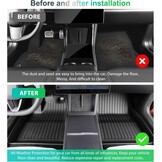 GAFAT Boot Mats + Floor Mats TPE All-Weather Interior Mats for Trunk and Floor, High Edge, Original 3D Scan, Pack of 4