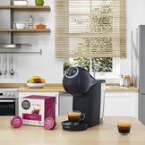KRUPS Dolce Gusto Mini me Artic KP123B - Cafetera de cápsulas Nestlé Dolce Gusto automática, 15 bares de presión, motor 1500 W con depósito 0.8 L, para todo tipo de bebidas frías y calientes, blanco