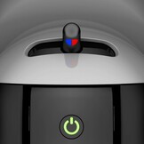 KRUPS Dolce Gusto Mini me Artic KP123B - Cafetera de cápsulas Nestlé Dolce Gusto automática, 15 bares de presión, motor 1500 W con depósito 0.8 L, para todo tipo de bebidas frías y calientes, blanco