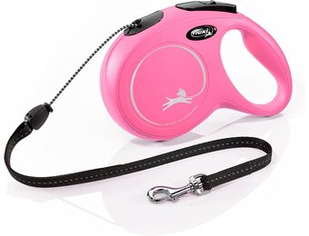 FLEXI - Nieuw Classic M 8M riemkoord roze max. 20 kg - (600.7746)