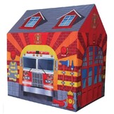 Speeltent brandweerhuis - Kindertent 102x72x95