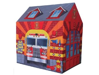 Speeltent brandweerhuis - Kindertent 102x72x95