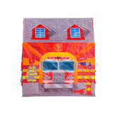 Speeltent brandweerhuis - Kindertent 102x72x95