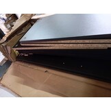 vidaXL Wasmachinekast 64x25,5x190 cm zwart