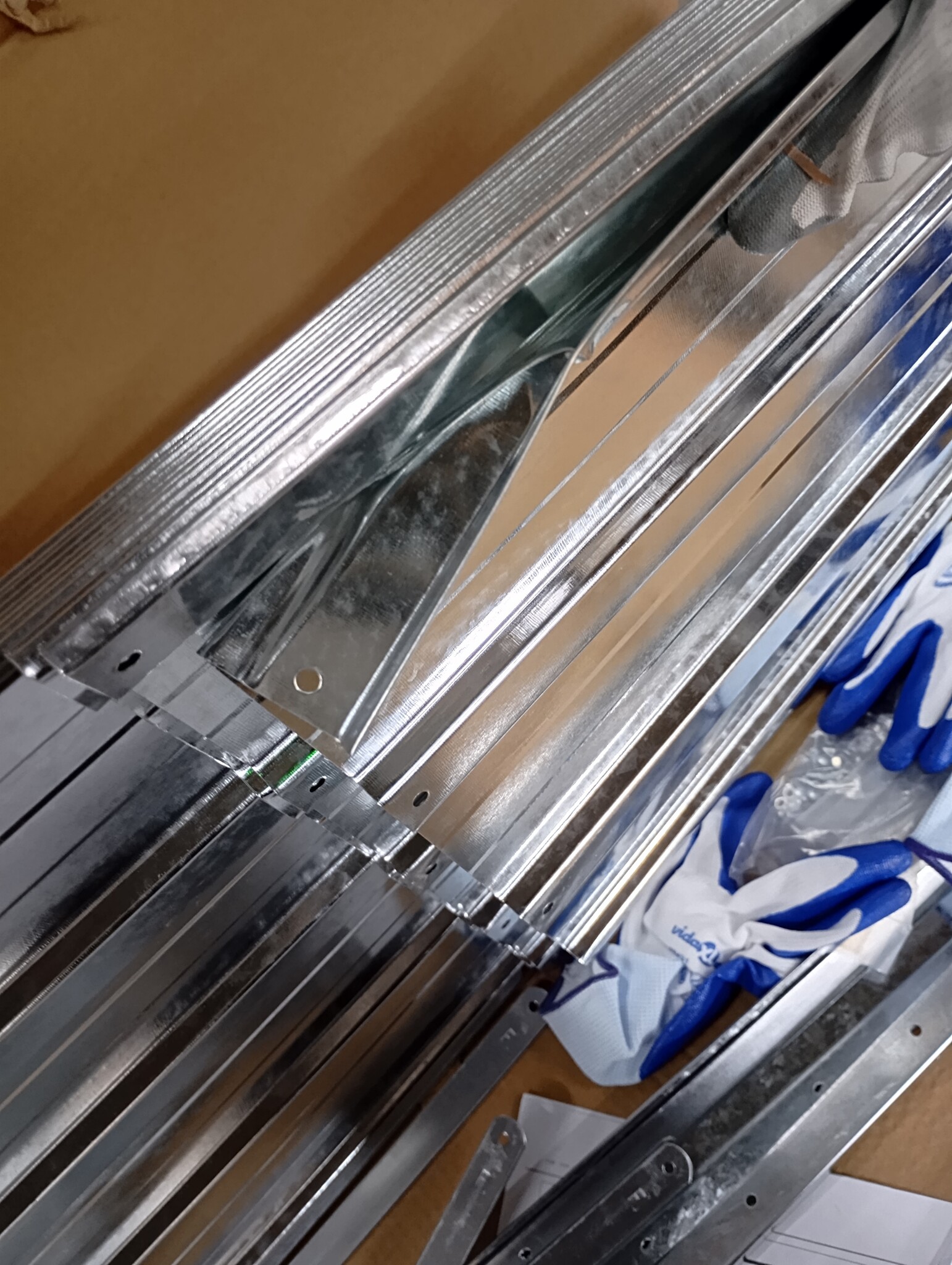 Verhoogde Plantenbak Staal Zilver - 160x40x77cm - 53% Korting