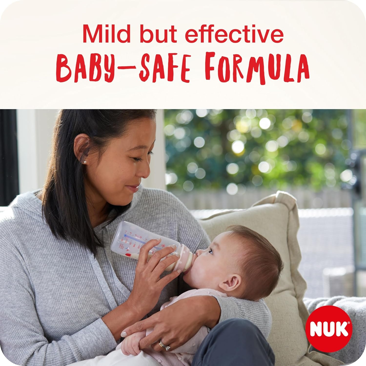 Babyflesreiniger NUK: 3x 500ml, Geurloos, pH-Neutraal & Enzymen | 45% Korting