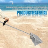 Strandzeef Roestvrijstaal met 138cm Steel & Afneembare Mand (-34%)