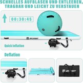 Opblaasbare Airtrack Gymnastiekmat met Air Roll & Pomp - 35% Korting