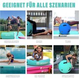 Opblaasbare Airtrack Gymnastiekmat met Air Roll & Pomp - 35% Korting