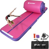 Opblaasbare Airtrack Gymnastiekmat met Air Roll & Pomp - 35% Korting