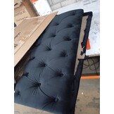 Hoofdborden Fluweel Zwart 2 stuks 80x7x78/88 cm - 71% Korting