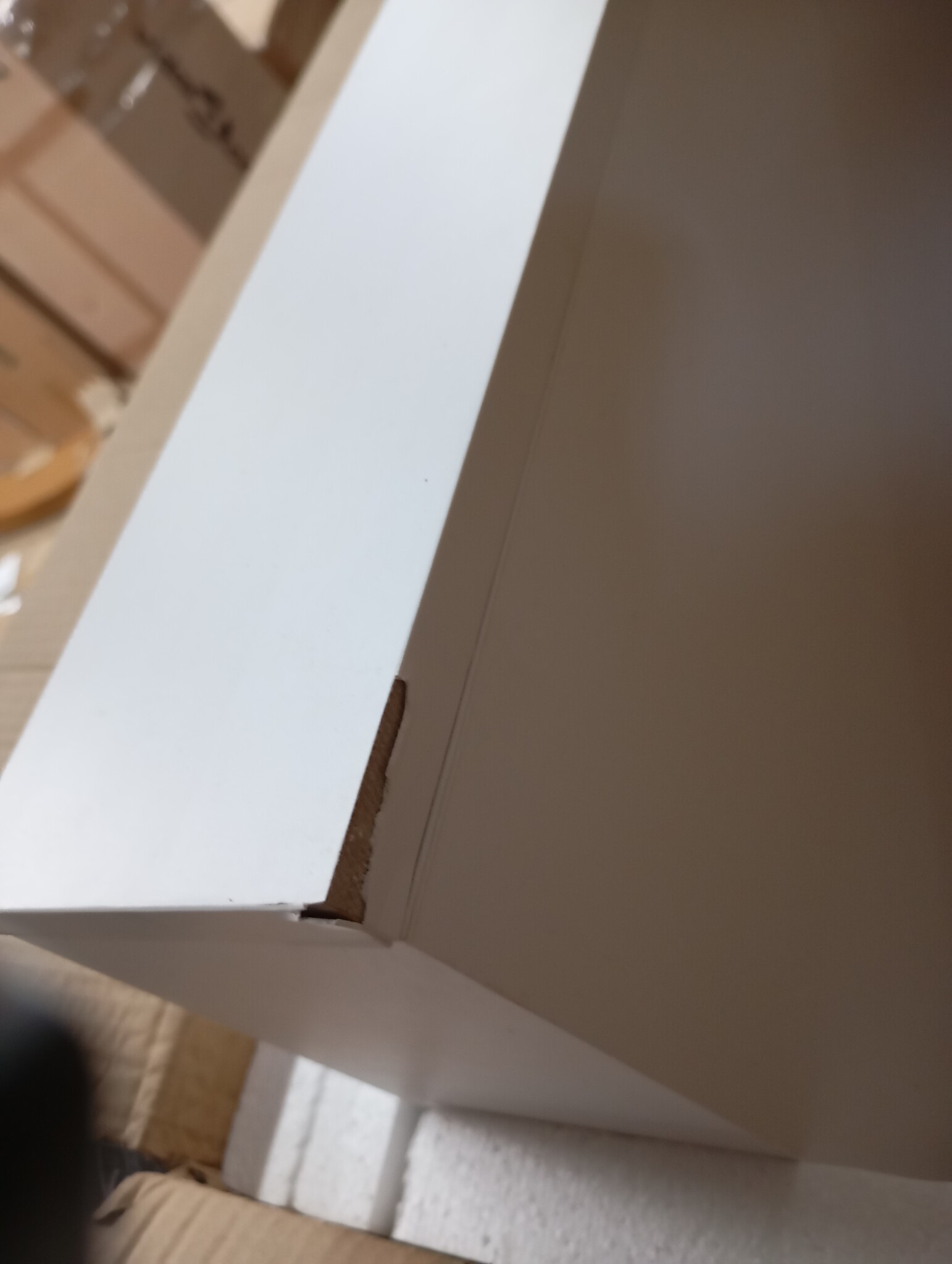 vidaXL Wandschap met Lade 60x23.5x10 cm MDF Wit - 71% Korting