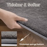 Donkergrijs Laagpolig Vloerkleed 120x170 cm - 29% Korting